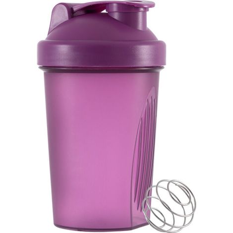 Bouteille shaker avec boule de fouet métallique, bouteille de shake protéiné, (1/5)