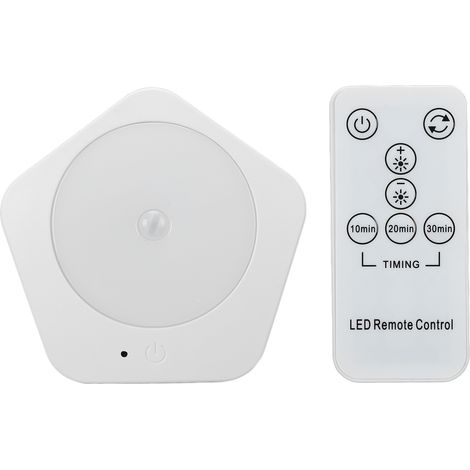 Lumière nocturne élégante, lampe décorative fiable et sûre avec télécommande, prise US 110V-220V (1/5)