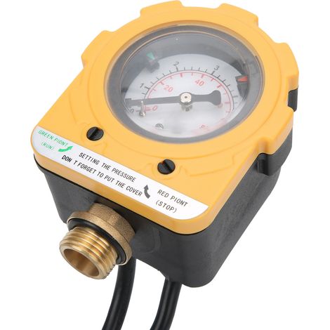 Contrôleur de pression de pompe à eau, interrupteur électronique automatique réglable E06-1500 30AEU, prise AC220V (1/5)