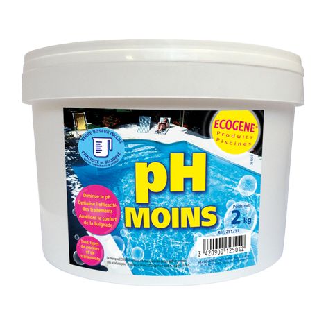 PH moins- seau de 2 KG