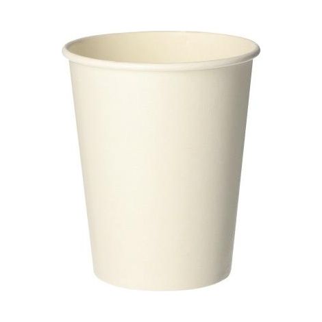 PAPSTAR Trinkbecher pure 87457 Pappe 0,2l weiß 50 St./Pack. (1/3)