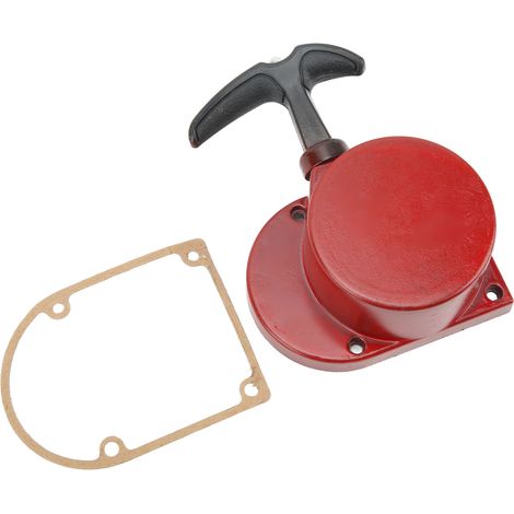 Kit de lanceur à rappel manuel anti-bruit anti-rouille compatible moteurs 49cc 50cc 60cc 66cc 70cc 80cc 2 temps pour bicyclettes motorisées (1/5)
