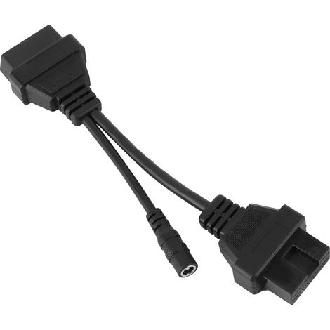 Câble adaptateur de diagnostic OBD1 12 broches vers OBD2 16 broches, 20 cm / 7,9 pouces, compatible Mitsubishi (1/5)