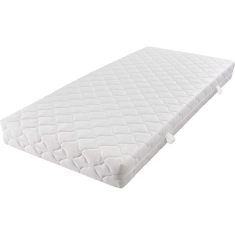 Matelas H3 avec housse lavable 200 x 80 x 17 cm en polyester - PANGIVO (1/4)