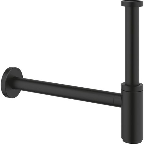 Grohe Geruchsverschluss 29509 1 1/4" für Waschtische phantom black (1/4)