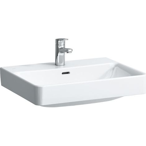 Vasque à poser LAUFEN PRO S 600 x 465 mm avec trop-plein, version 1 trou pour robinet LAUFEN