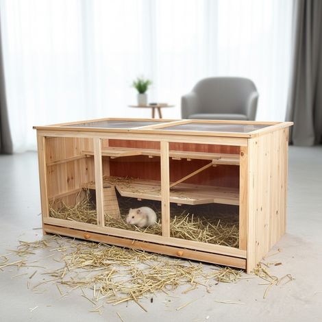 Nagerkäfig Villa Hamsterkäfig Mäusekäfig Kleintierkäfig Käfig Rattenkäfig WOW
