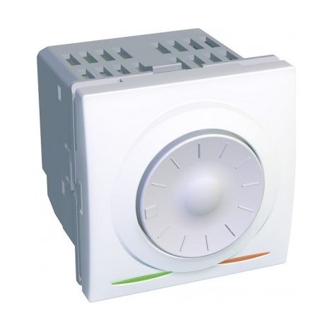 Thermostat 8A NO+NF blanc polaire 230V mural encastré sans support ni plaque format 45x45mm clipsable Altira SCHNEIDER ALB44120 (1/3)