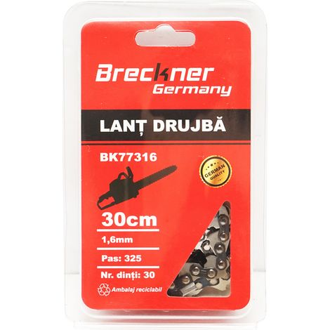 Catena per motosega, passo 325, 30 denti, 1,6 mm, lunghezza 30 cm Breckner Germany (1/3)