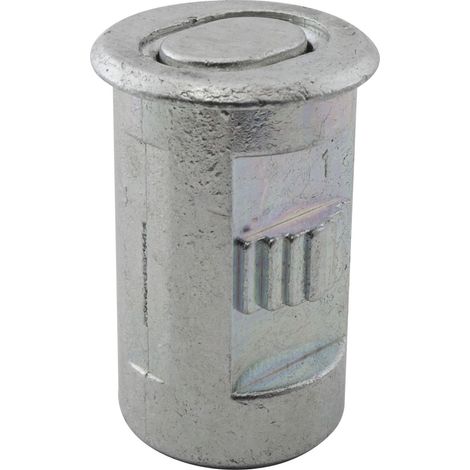 Maco Bodenbüchse Schließblech für Türkantriegel mit Rückholfeder ø 17 mm Stahl (1/3)