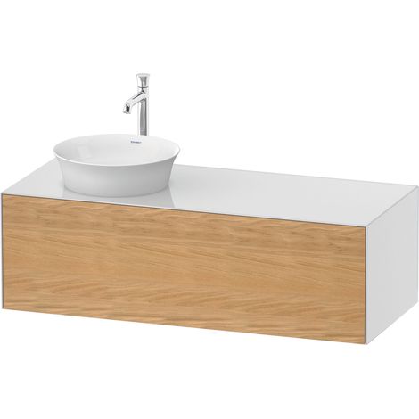 Duravit Tulip blanco, mueble de pared, anchura 1300 x fondo