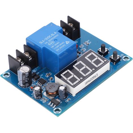 Batterieladereglermodul mit Überladeschutz, digitale Spannungsreglerplatine XH-M613 (1/5)