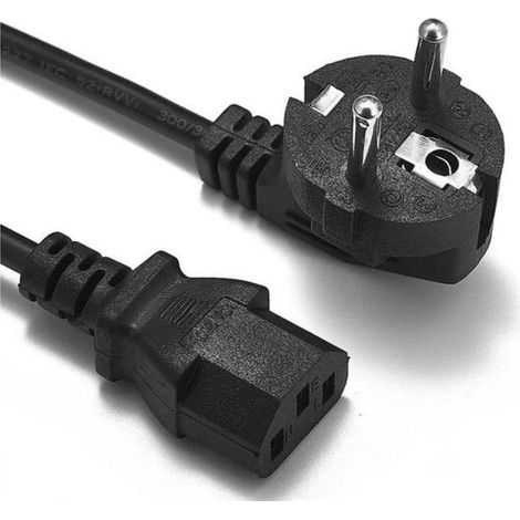 Optez pour la solidité Câble d'alimentation compatible avec la plateforme vibrante Rockerz Fitness.