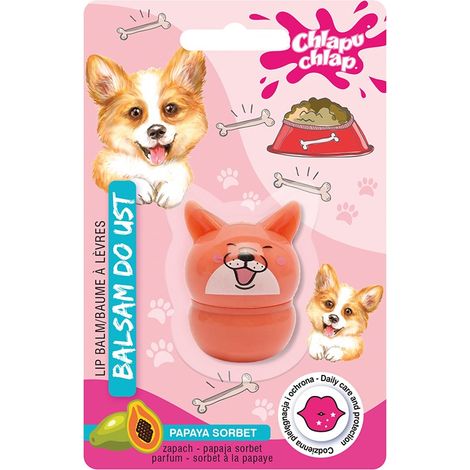 Brillo labial Chlapu chlap para perros - sorbete de papaya 7 g
