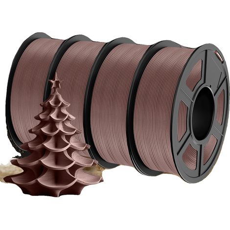 3D-Filament, Holztextur, Verbesserte Druckqualität, 4CW (1/2)