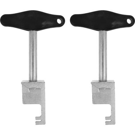 Accessoire de démontage de bobine 2 pièces : outil de réparation d'allumage automobile, extracteur de bougie d'allumage universel, extracteur de bobine de véhicule (1/5)