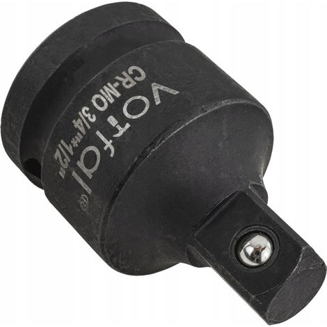Reducci贸n de impacto adaptador de impacto 3/4" a 1/2" pulgadas CR-MO casquillo de impacto llave (1/5)