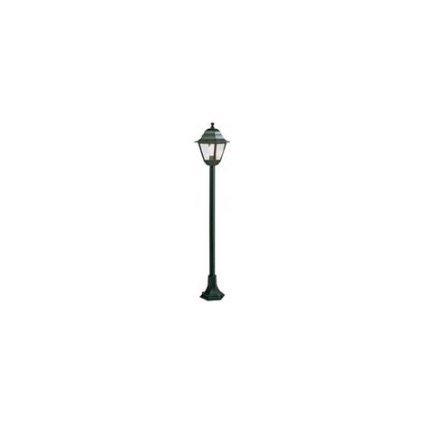 Lampada da esterno in alluminio pressofuso con diffusori in vetro trasparente - Altezza max 170mm nero (1/4)