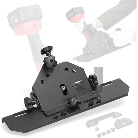 Fliesen-Anfasmaschine, manuelle 45-Grad-Anfasmaschine aus Aluminiumlegierung, Porzellan, Keramik, Bodenfliesen, 125 mm, für Keramikfliesen, Marmor, Winkelschleifer (1/4)