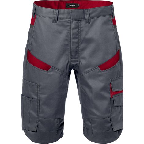 FRISTADS 129530-866 Shorts 2562 STFP Gr.C56 Grau/Rot (1/2)