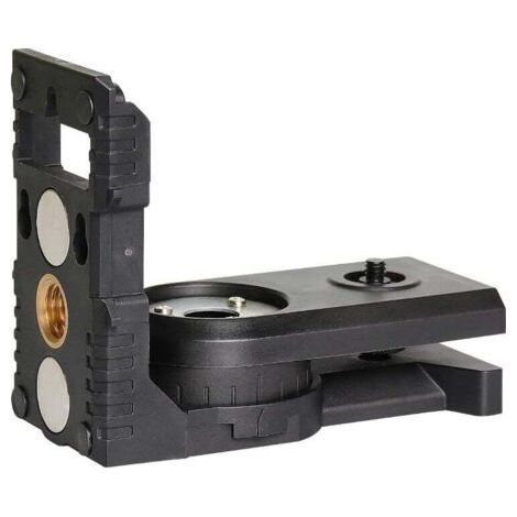 QORVA-Adaptateur de nivellement laser PV3, base magnétique rotative multifonctionnelle, support réglable à 180°, adaptateur de nivellement laser avec filetage mâle 1/4"-20 et filetage femelle 1/4"-20 (1/4)