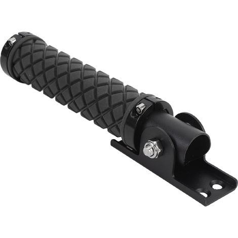 Barre d'appui rabattable pour porte, poignée d'assistance antidérapante pour encadrement de porte, mur, escaliers, marches, pour personnes âgées, noir (1/5)