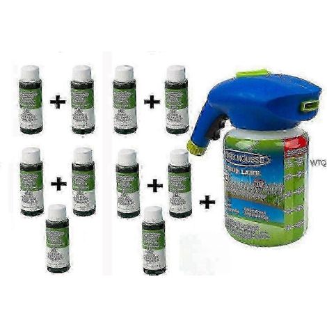 Pulvérisateur de semences de gazon liquide Garden Hydro Mousse avec formule stimulant la croissance pour le semis et la réparation des pelouses (1/5)