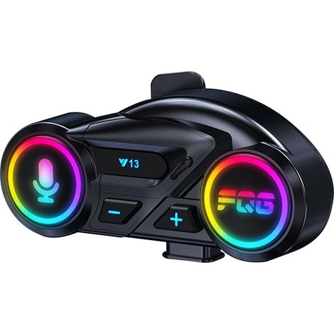 Écouteurs Intégrés Casque,Haut-parleurs pour Casque Moto - Oreillettes Imperméables 800mAh avec Réduction De Bruit pour Course Motoneige Vélo Snowboard Randonnée Et Trajet Quotidien (1/5)