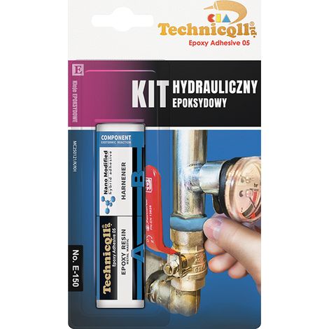 Kit de epoxi hidráulico Technicqll - 35 g - E-150