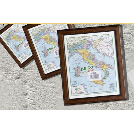 Cornice portafoto da Parete in legno noce 13 x 18 cm (1/3)