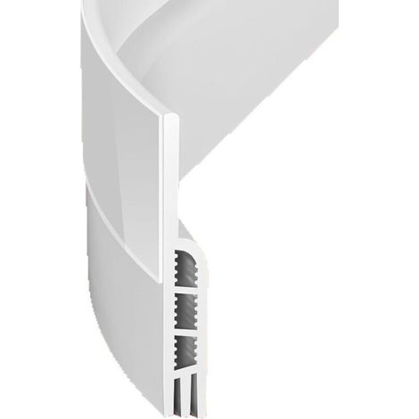 [JAMAIS UTILISÉ] 2 Pièces Boudin de Porte, Bas de Porte Anti Courant d'air, Calfeutrer Bas de Porte Autocollant pour Isolation, Bloquer la Poussière (100 x 5 cm, Blanc) (1/4)