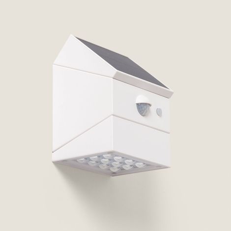 Applique Murale Extérieure LED 2,5 W avec Détecteur de Mouvement PIR Twist SolaIre 3000K - 4000K - 6000K Blanc Sélectionnable (chaud-neutre-froid) (1/5)