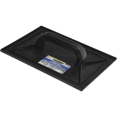 WOLFPACK LINEA PROFESIONAL Kunststoff Talocha 34x23 cm. HandleSchwarz Rund Mit Alveolen