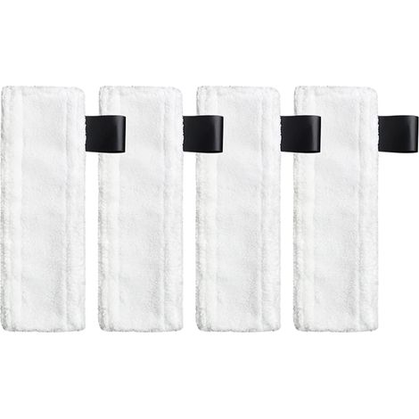 4 Lingettes de rechange pour balai vapeur, fixation  , compatible Kärcher EasyFix SC2 SC3 SC4 SC5, entretien sols (1/5)