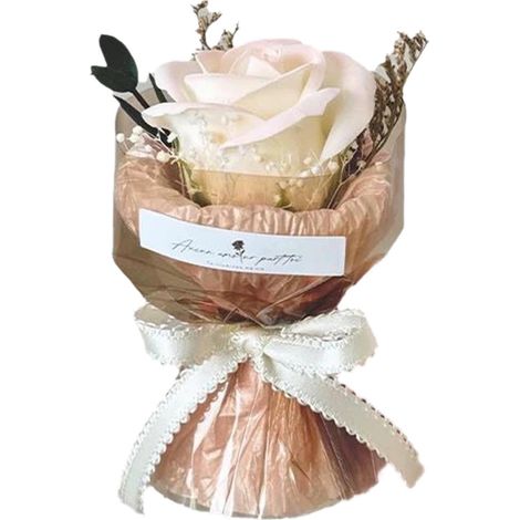 Bouquet De Fleurs Séchées - Parfum Pour Ventilation Automobile - Décoration Intérieure Voiture - 1 Pièce (1/3)