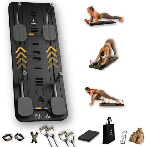 Tabla de Pilates plegable - Reformer para el hogar, Pilates Yoga Fitness (1/5)