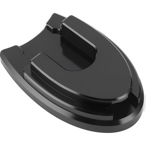 Support d'élargissement de béquille latérale pour Honda PCX 125/150 2018-2019, patin de pied en métal, noir, stabilisateur de stationnement (1/5)