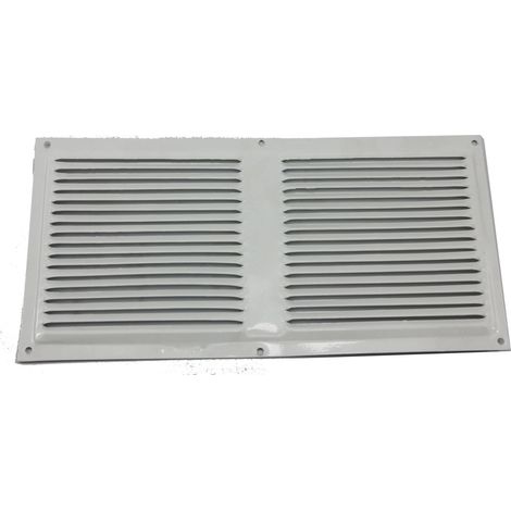 Rejillas atornilladas Características: Rejilla blanca 15x30 mm