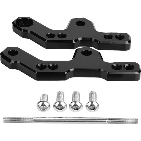 Porte-fusibles 4 voies traversant pour modification automobile, 12-24 V, avec clips de fusibles 5 A + 10 A + 15 A + 20 A (1/5)
