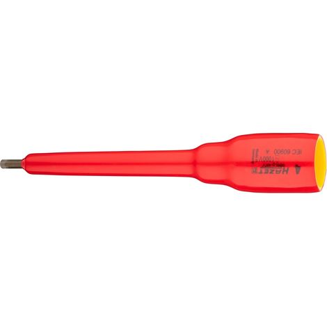 Hazet 986Lg-4KV Schraubendreher-Nuss 1/2" VDE 4 mm (1/4)