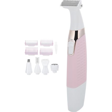 Appareil d'épilation électrique, rechargeable par USB, rasoir électrique pour femmes, appareil d'épilation indolore 5 en 1 (1/5)