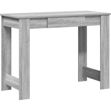 Maison Exclusive - Schreibtisch Grau Sonoma 100x45x75 cm Holzwerk