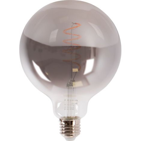Lampadina decorativa a filamento "Smoky" E27 G125 - 4W - 2200K