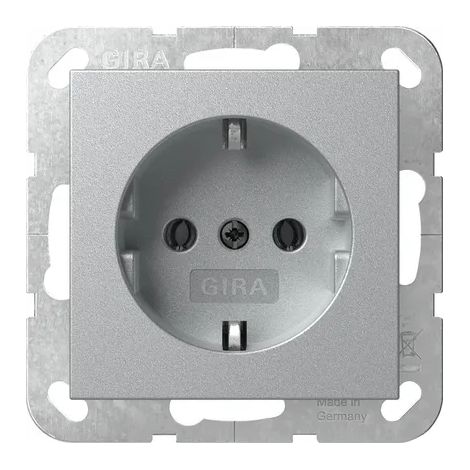 Gira Presa SCHUKO System 55 F Alu [418826], 4188 26