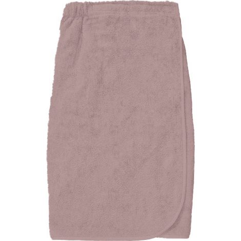 Paréo de bain en coton 82x160 cm LAGUNE vieux rose, par Soleil d'Ocre (1/2)