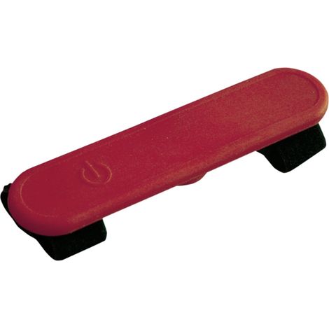 Nobby LED Silikon Sticker Flash rot Leucht-/ Sicherheitshalsband