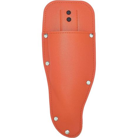Etui aus PU-Leder für Gartenscheren, orangefarbenes Werkzeugetui aus Leder, Gürteltasche, Schutzhülle für Scheren, Etui für Gartenscheren, Scheide für Gartenscheren (1/5)