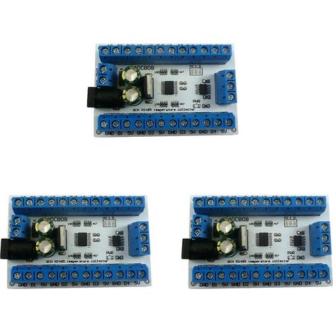 3 ELETECHSUP 8-Kanal DS18B20 RS485 Modbus RTU digitale Fernsteuermodule für Temperatursensoren, R4DCB08 speicherprogrammierbare Steuerung (1/5)