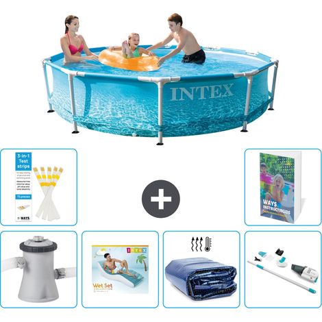 Frame Pool Rund - 305x76 cm - 7-teilig S261
