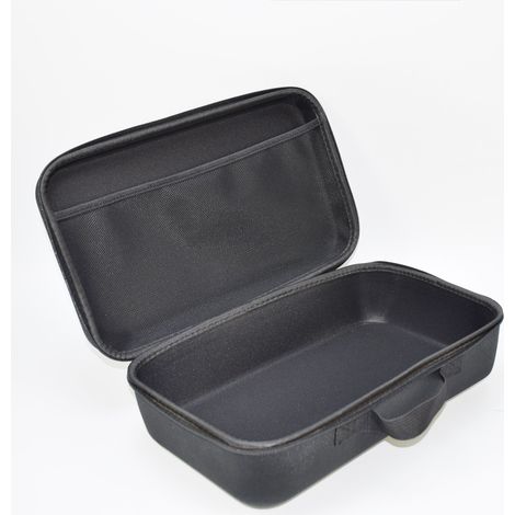 Sac à outils multifonction 38×22×12cm, Trousse pour meuleuse perceuse, Tissu Oxford composite EVA, Double compartiment + sac filet (1/5)